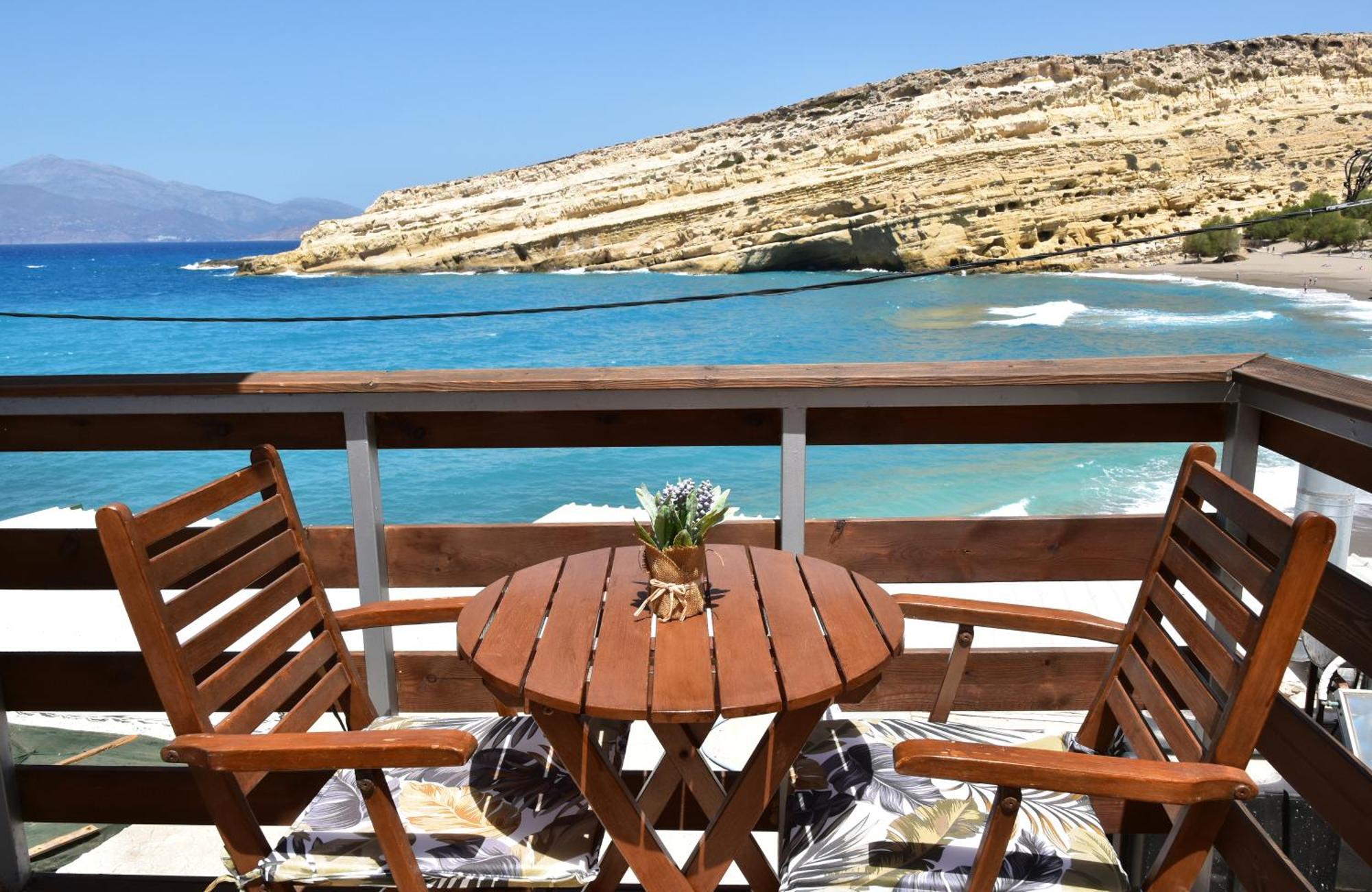 Plazza Appartement Matala Buitenkant foto