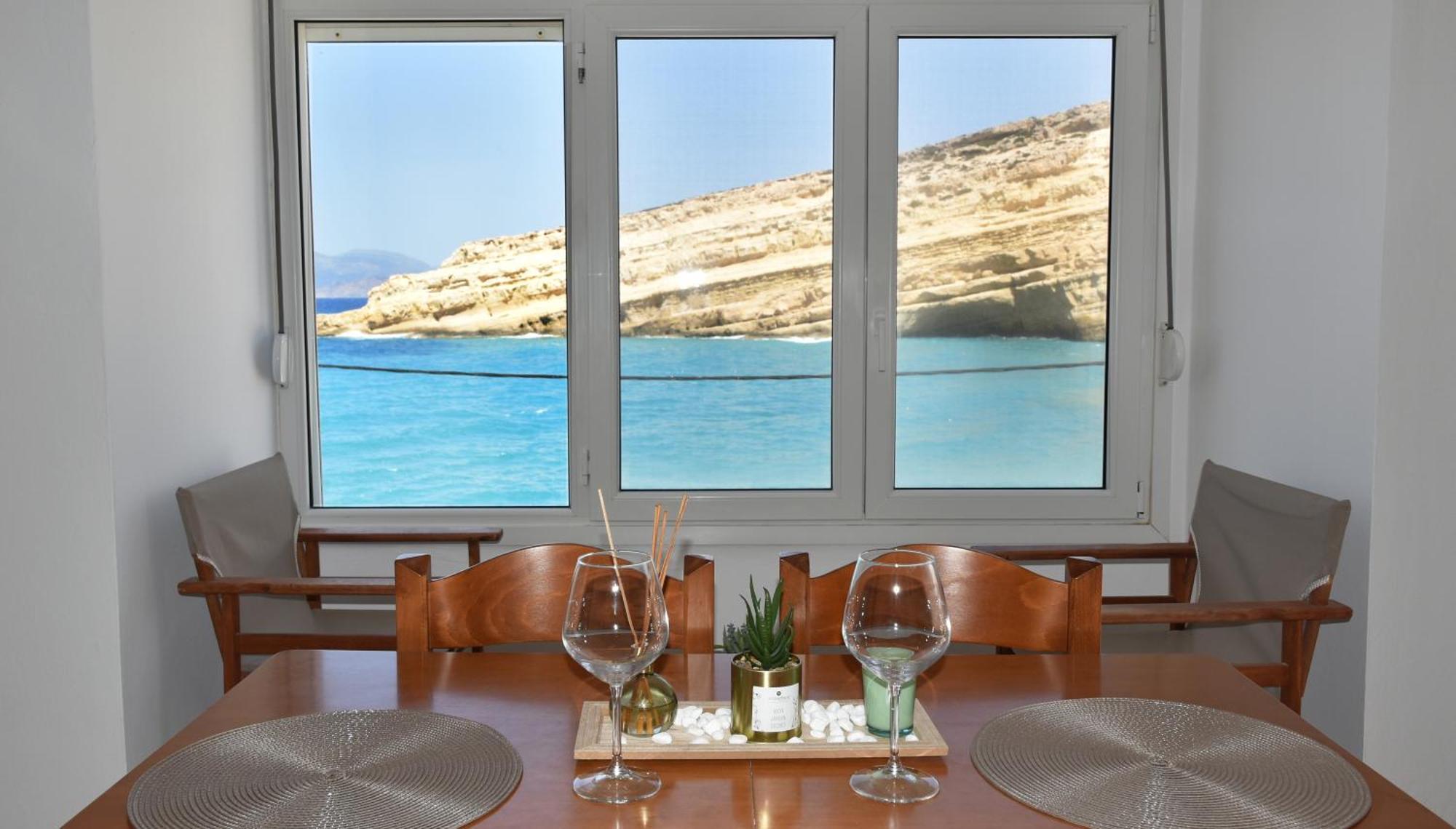 Plazza Appartement Matala Buitenkant foto