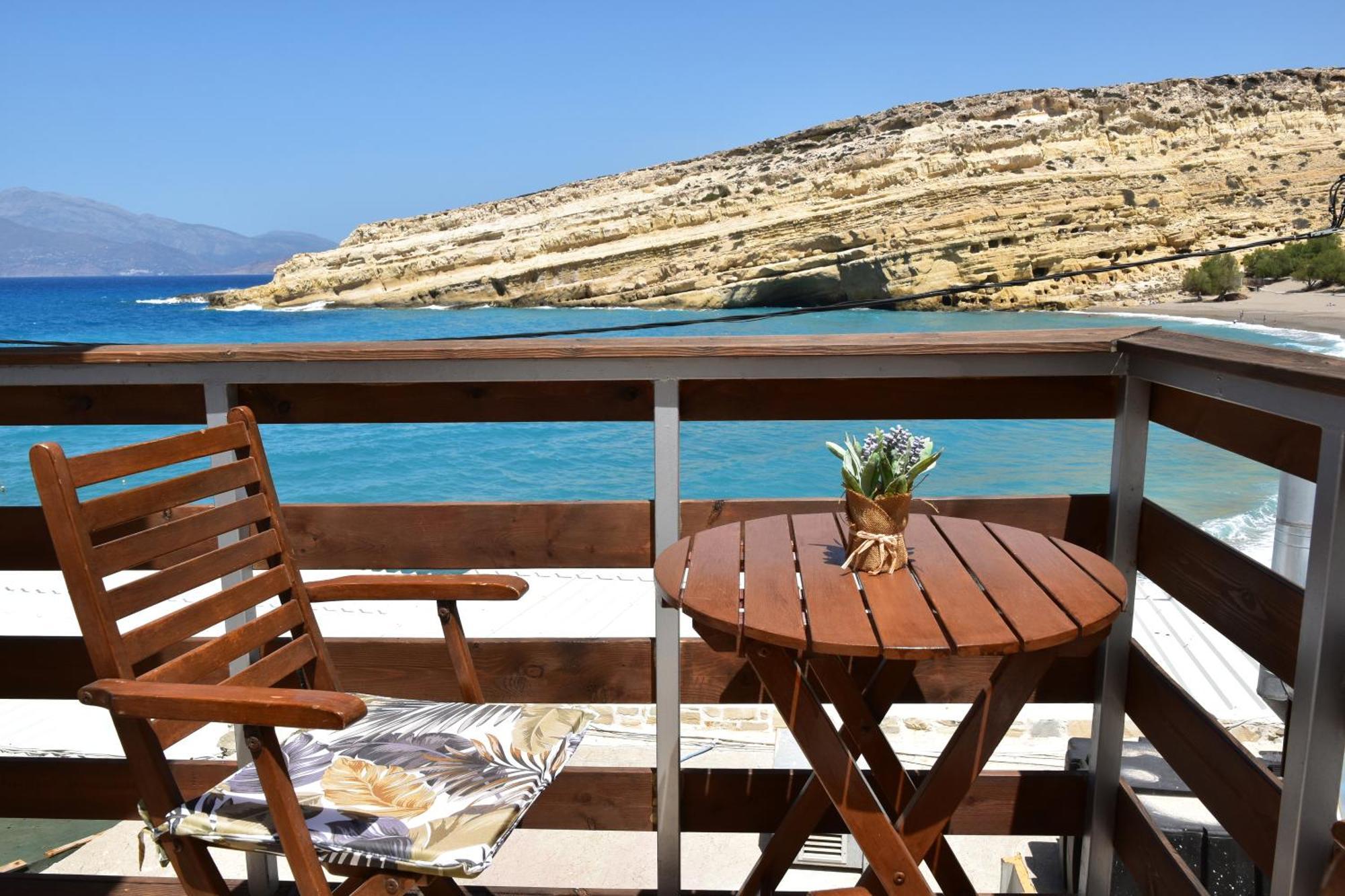 Plazza Appartement Matala Buitenkant foto