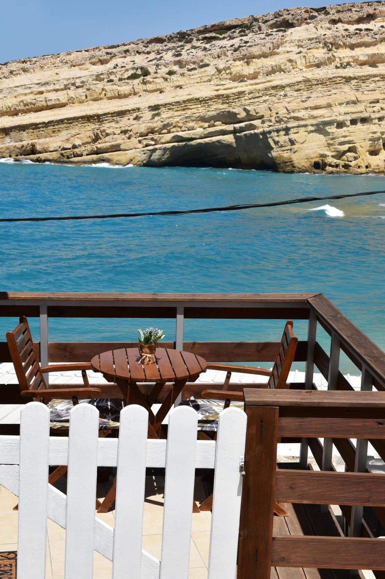 Plazza Appartement Matala Buitenkant foto